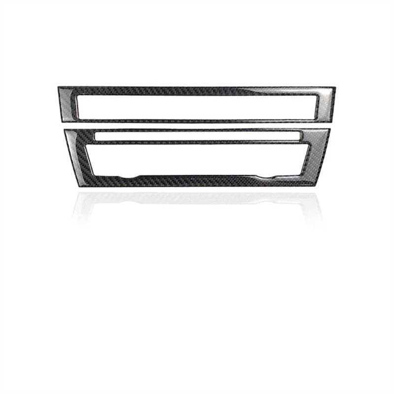 ZXYIWSDF Mittel Konsole CD-Panel Abdeckung Kompatibel Mit 5 Series F10 2011 2012 2013 2014 2015 2016 2017 Linkslenker Autoinnenraum Mittelkonsole Panel Dekorative Abdeckung(B) von ZXYIWSDF