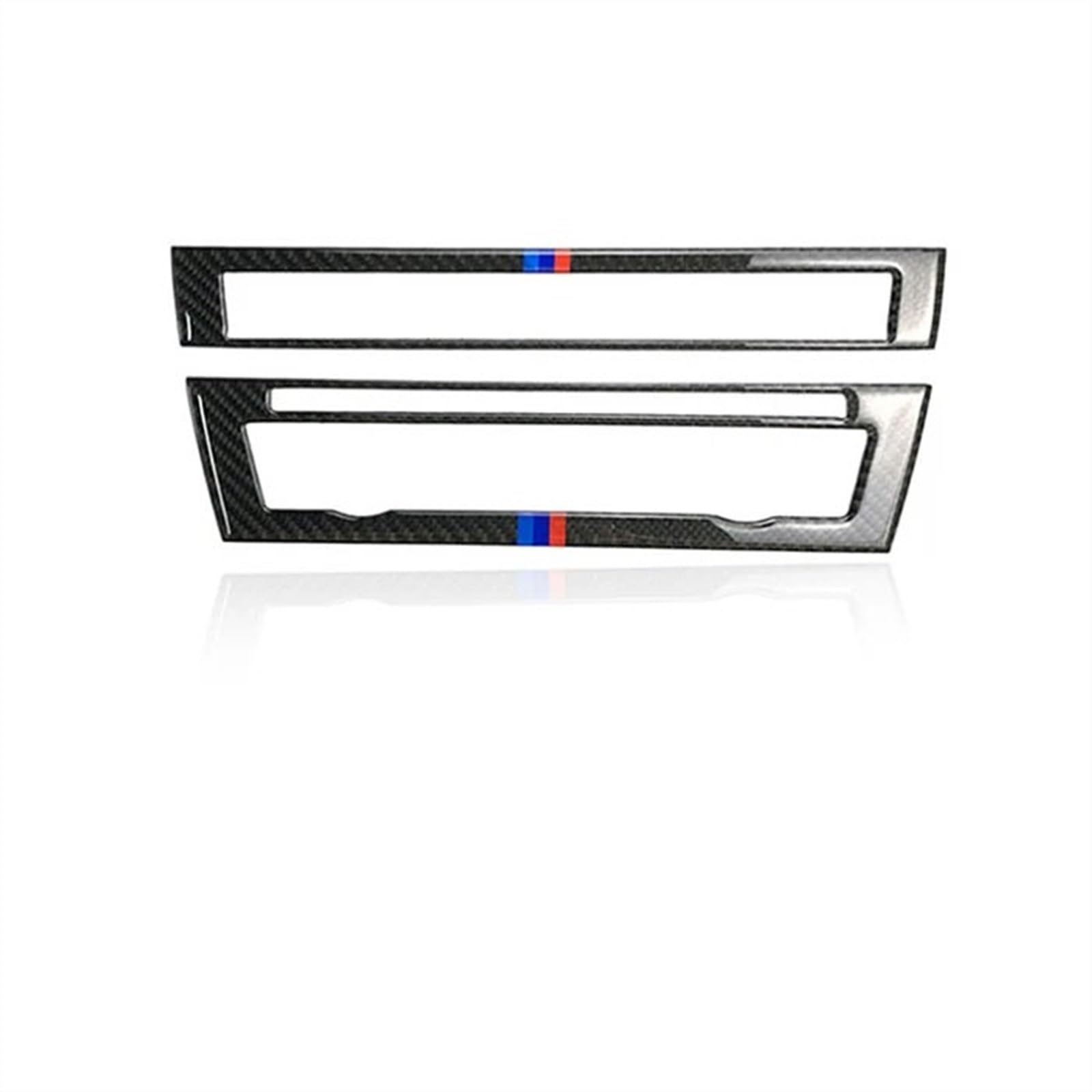 ZXYIWSDF Mittel Konsole CD-Panel Abdeckung Kompatibel Mit 5 Series F10 2011 2012 2013 2014 2015 2016 2017 Linkslenker Autoinnenraum Mittelkonsole Panel Dekorative Abdeckung(color1) von ZXYIWSDF