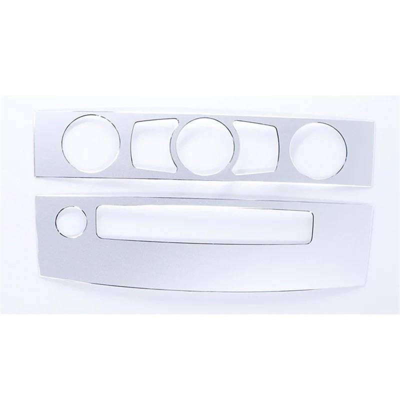 ZXYIWSDF Mittel Konsole CD-Panel Abdeckung Kompatibel Mit 5er E60 2008 2009 2010 Klimaanlage CD-Panel Dekorative Abdeckung Auto CD-Panel Dekorative Abdeckung Autozubehör von ZXYIWSDF