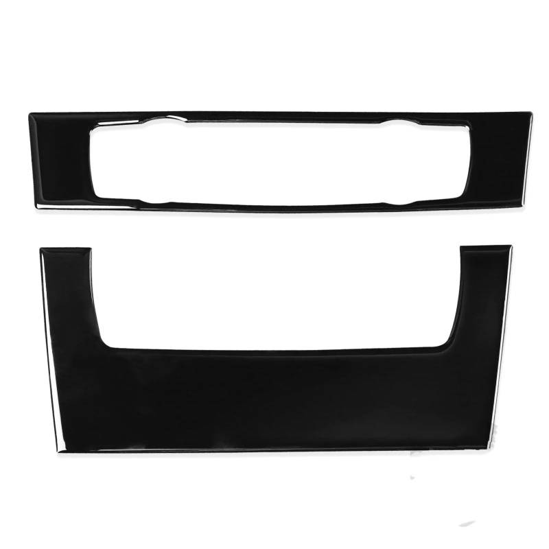 ZXYIWSDF Mittel Konsole CD-Panel Abdeckung Kompatibel Mit 5er F07 Gt 2011 2012 2013 2014 2015 2016 2017 Auto-Mittelkonsole CD-Panel Dekorative Abdeckung Autozubehör(B) von ZXYIWSDF