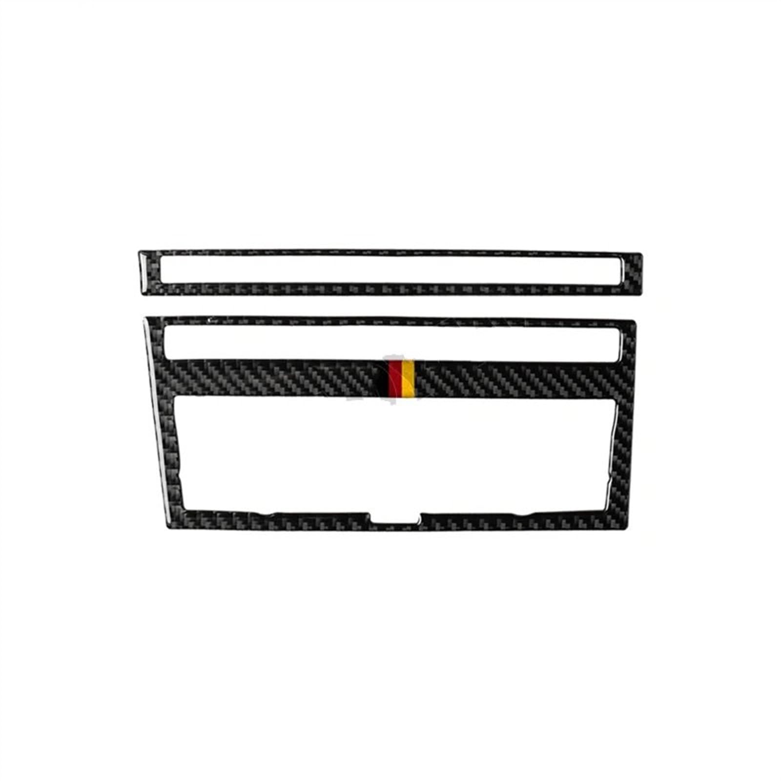 ZXYIWSDF Mittel Konsole CD-Panel Abdeckung Kompatibel Mit A6 C6 4F 2005 2006 2007 2008 2009 2011 Auto Mittelkonsole CD-Panel Dekorative Abdeckung Auto CD-Panel Dekorative Abdeckung(B Style) von ZXYIWSDF
