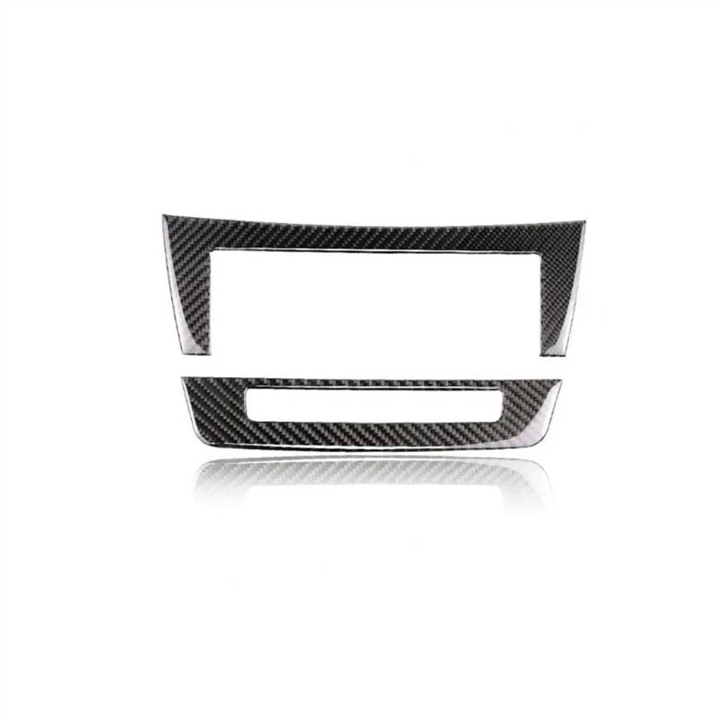 ZXYIWSDF Mittel Konsole CD-Panel Abdeckung Kompatibel Mit Benz Für C Class W204 C220 2010 2011 2012 2013 Auto-Innenraumklimaanlage CD-Steuerung Dekorrahmen Autozubehör(AStyle) von ZXYIWSDF