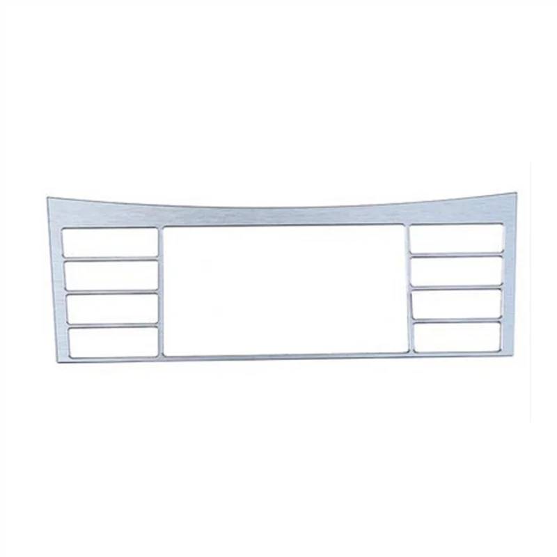 ZXYIWSDF Mittel Konsole CD-Panel Abdeckung Kompatibel Mit Benz Für E200L E260L E300l 2009 2010 2011 2012 2013 2014 2015 Autoinnenraum Klimaanlage CD-Steuerung Dekorrahmen von ZXYIWSDF