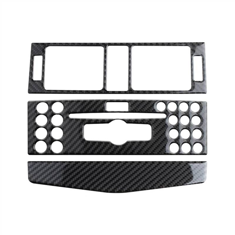 ZXYIWSDF Mittel Konsole CD-Panel Abdeckung Kompatibel Mit Benz Für W204 2007 2008 2009 2010 Auto-CD-Panel Dekorative Abdeckung Auto-Mittelkonsole CD-Panel Dekorative Abdeckung Autozubehör(Style C) von ZXYIWSDF