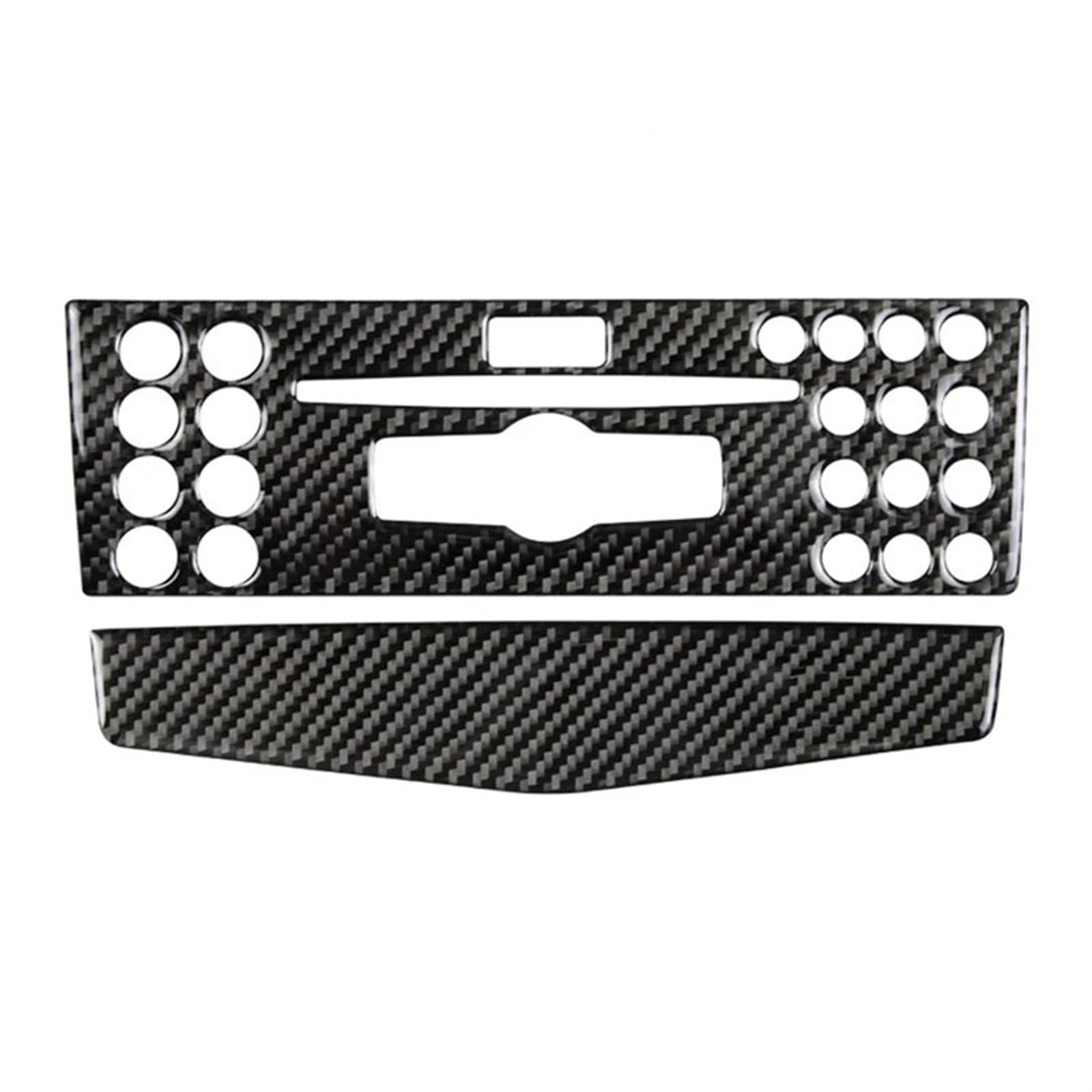 ZXYIWSDF Mittel Konsole CD-Panel Abdeckung Kompatibel Mit Benz Für W204 2007 2008 2009 2010 Klimaanlage CD-Panel Dekorative Abdeckung Auto Mittelkonsole CD-Panel Dekorative Abdeckung(Type B) von ZXYIWSDF