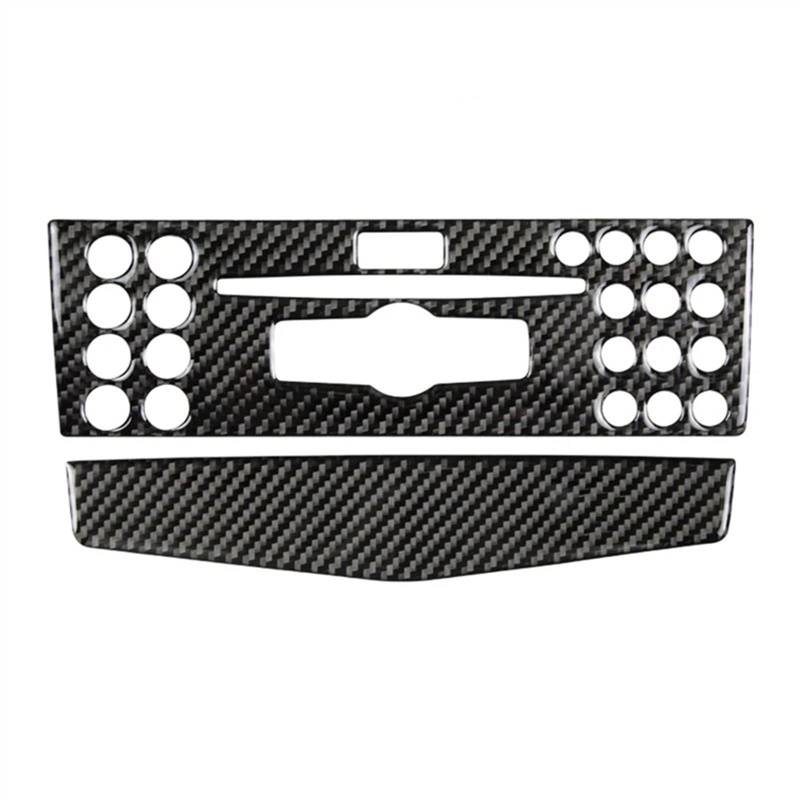 ZXYIWSDF Mittel Konsole CD-Panel Abdeckung Kompatibel Mit Benz Für W204 2007 2008 2009 2010 Klimaanlage CD-Panel Dekorative Abdeckung Auto Mittelkonsole CD-Panel Dekorative Abdeckung(Type B) von ZXYIWSDF