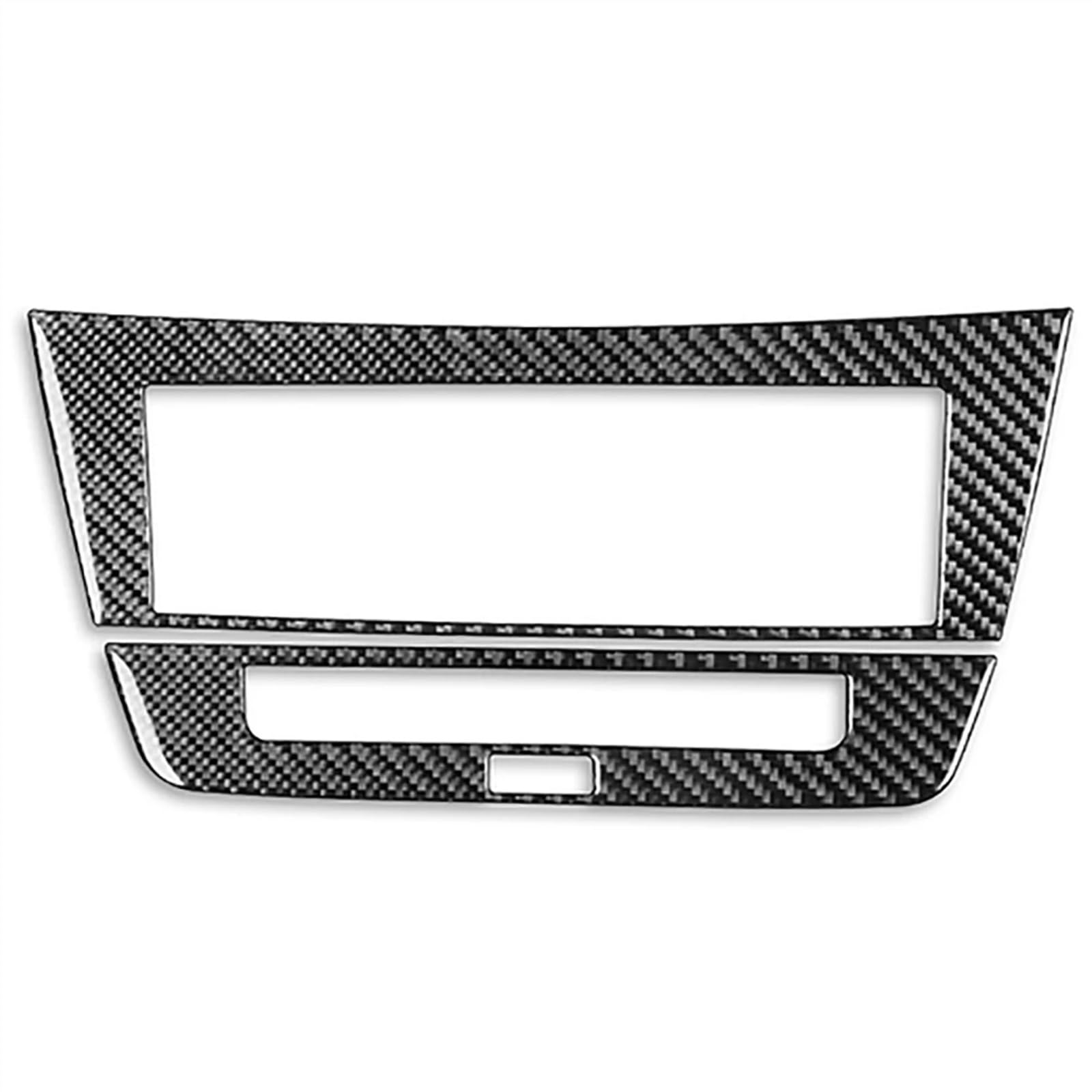 ZXYIWSDF Mittel Konsole CD-Panel Abdeckung Kompatibel Mit Benz Für W204 2012 2013 2014 Auto-Styling Klimaanlage CD-Panel-Taste Dekorative Abdeckung Auto-CD-Panel Dekorative Abdeckung(Black) von ZXYIWSDF