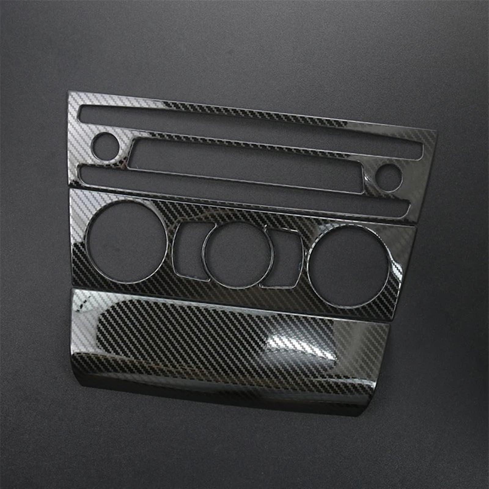 ZXYIWSDF Mittel Konsole CD-Panel Abdeckung Kompatibel Mit E81 Für Coupe 2007 2008 2009 2010 2011 Klimaanlage CD Panel Dekorative Abdeckung Auto CD Panel Dekorative Abdeckung(Carbon Fiber Color) von ZXYIWSDF