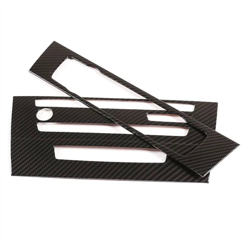 ZXYIWSDF Mittel Konsole CD-Panel Abdeckung Kompatibel Mit E90 2005 2006 2007 2008 2009 2010 2011 2012 Auto-Styling Klimaanlage CD-Panel Dekorative Abdeckung Autozubehör(B) von ZXYIWSDF