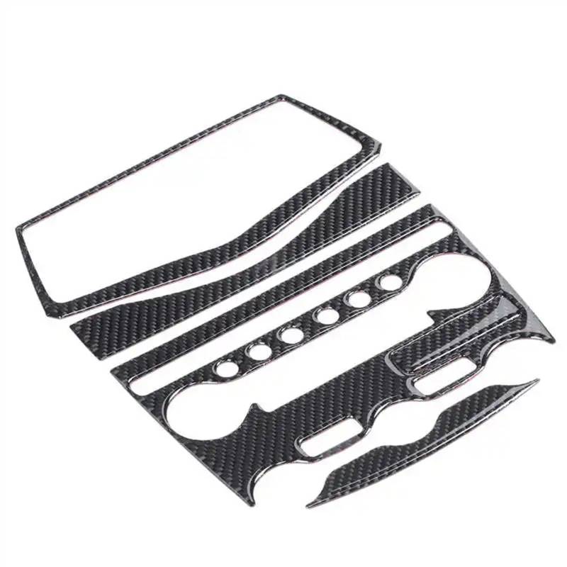 ZXYIWSDF Mittel Konsole CD-Panel Abdeckung Kompatibel Mit Für 370Z Z34 2009 2010 2011 2012 2013 2014 2015 2016 2017 2018 2019 2020 Auto-Mittelkonsolenverkleidung Dekorative Abdeckung von ZXYIWSDF