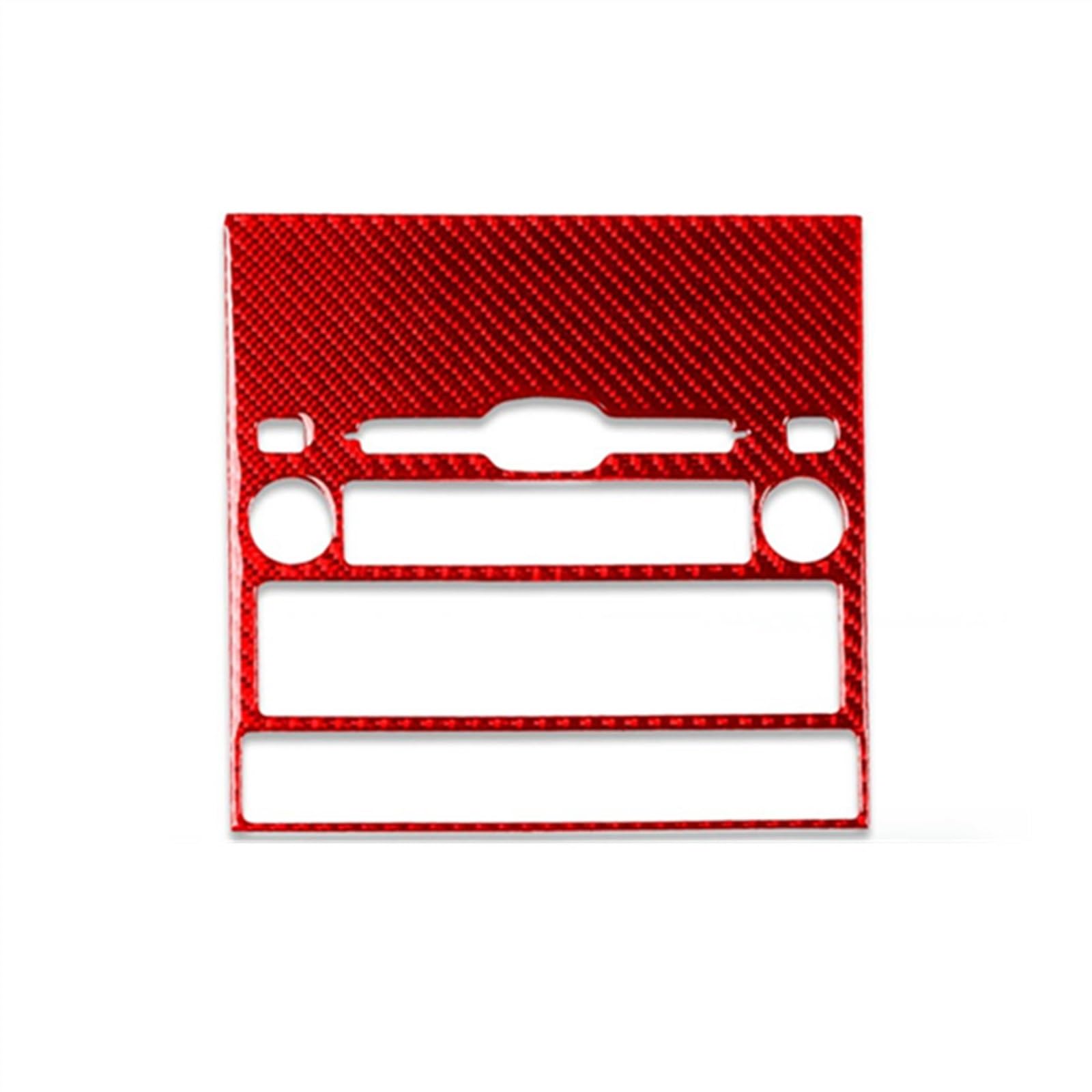 ZXYIWSDF Mittel Konsole CD-Panel Abdeckung Kompatibel Mit Toyota Für Tacoma 2009 2010 2011 Klimaanlage CD-Panel Dekorative Abdeckung Auto Mittelkonsole CD-Panel Dekorative Abdeckung(Red unswitched) von ZXYIWSDF