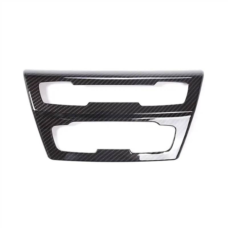 ZXYIWSDF Mittel Konsole CD-Panel Abdeckung Kompatibel Mit X1 F48 2016 2017 2018 2019 2020 2021 Autoklimaanlage CD-Bedienfeld Dekorative Abdeckung Autozubehör von ZXYIWSDF
