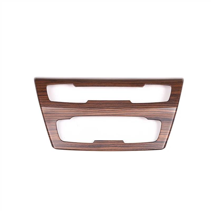 ZXYIWSDF Mittel Konsole CD-Panel Abdeckung Kompatibel Mit X2 F47 2016 2017 2018 2019 2020 2021 Autoklimaanlage CD-Bedienfeld Dekorative Abdeckung Autozubehör(Pine Wood Grain) von ZXYIWSDF