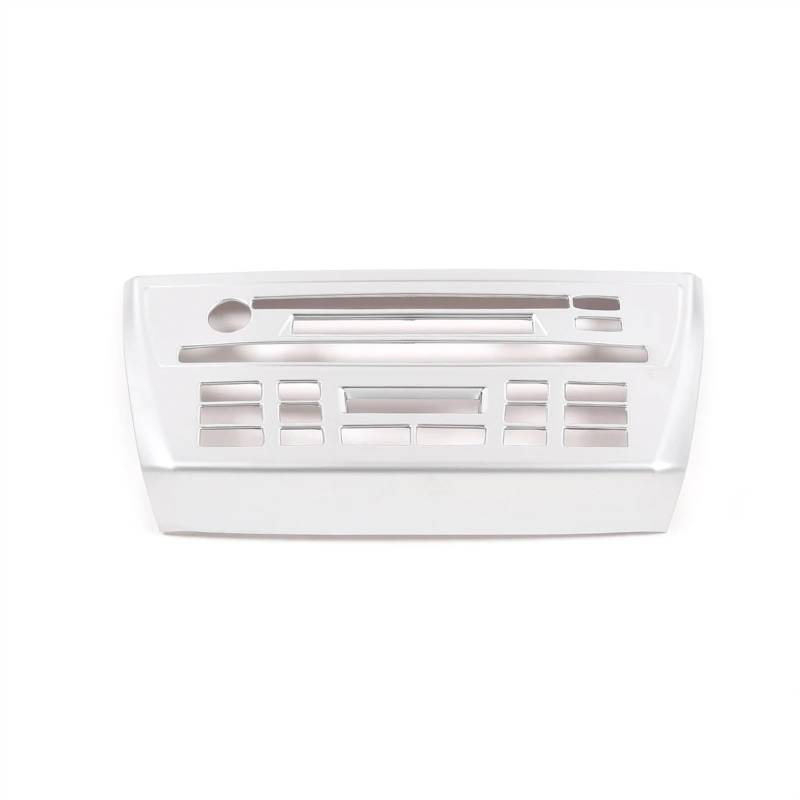 ZXYIWSDF Mittel Konsole CD-Panel Abdeckung Kompatibel Mit X3 E83 2006 2007 2008 2009 2010 Klimaanlage CD-Panel Dekorative Abdeckung Auto Mittelkonsole Panel Dekorative Abdeckung(Silver) von ZXYIWSDF