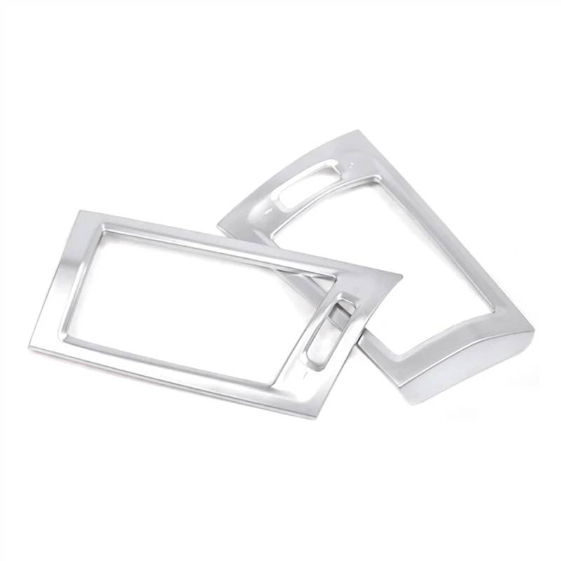 ZXYIWSDF Mittel Konsole CD-Panel Abdeckung Kompatibel Mit X4 F26 2011 2012 2013 2014 2015 2016 2017 Auto-Styling Klimaanlage CD-Panel Dekorative Abdeckung Autozubehör(Chrome) von ZXYIWSDF
