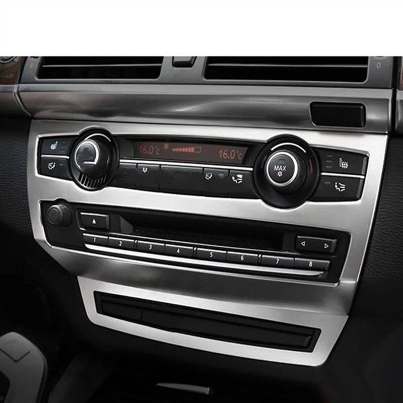 ZXYIWSDF Mittel Konsole CD-Panel Abdeckung Kompatibel Mit X5 E70 2009 2010 2011 2012 2013 2014 Auto-Mittelkonsole CD-Panel Dekorative Abdeckung Auto-CD-Panel Dekorative Abdeckung von ZXYIWSDF
