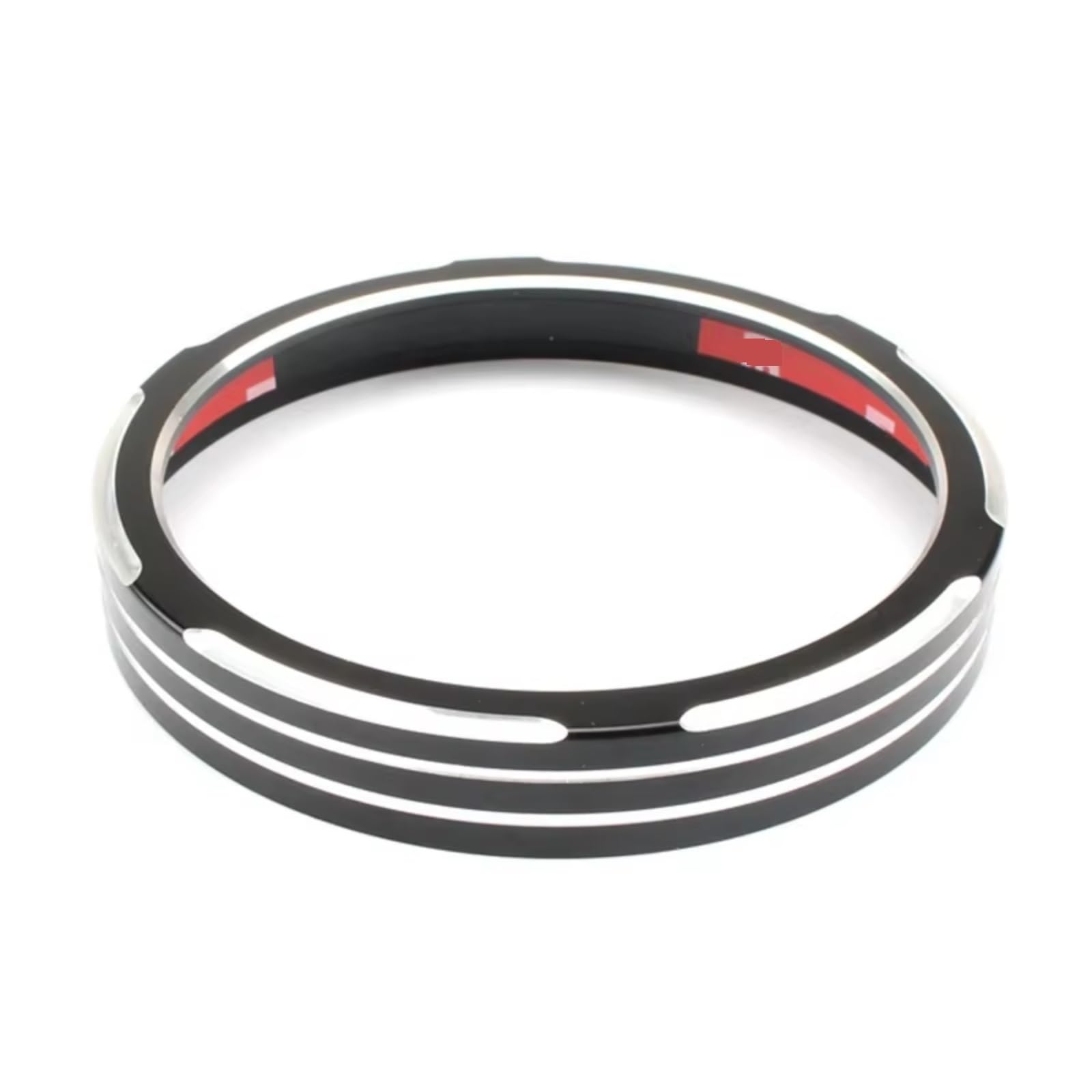 ZXYIWSDF Motorrad-Instrumentenrahmen Kompatibel Mit 883 Für 1200 Für XL XR Für Iron Für Dyna Für Stree Für Bob Für Low Für Rider Motorrad Schwarze Tachoblende(Black 3) von ZXYIWSDF