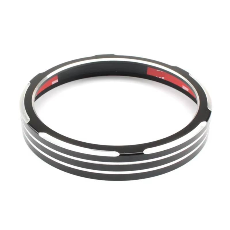 ZXYIWSDF Motorrad-Instrumentenrahmen Kompatibel Mit 883 Für 1200 Für XL XR Für Iron Für Dyna Für Stree Für Bob Für Low Für Rider Motorrad Schwarze Tachoblende(Black 3) von ZXYIWSDF