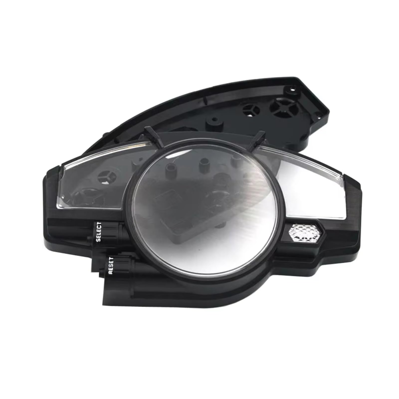ZXYIWSDF Motorrad-Instrumentenrahmen Kompatibel Mit Yamaha Für YZF1000 Für YZF-R1 Für 2007 2008 Tachometer Instrumentengehäuse Messgerät Kilometerzähler Drehzahlmesser Gehäusedeckel(One Set) von ZXYIWSDF