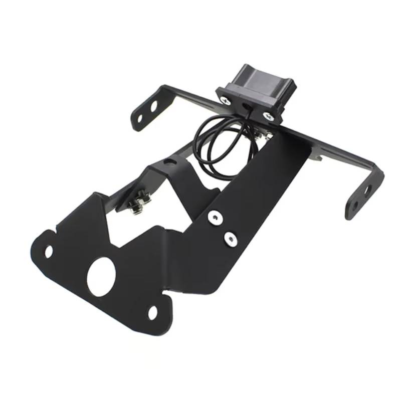 ZXYIWSDF Motorrad Nummernschildhalter Kompatibel Mit Aprilia Für TuonoV4 1100 2021 2022 2023 2024 Motorrad-Kennzeichenhalter-Plattenrahmen-Ersatz(color1) von ZXYIWSDF