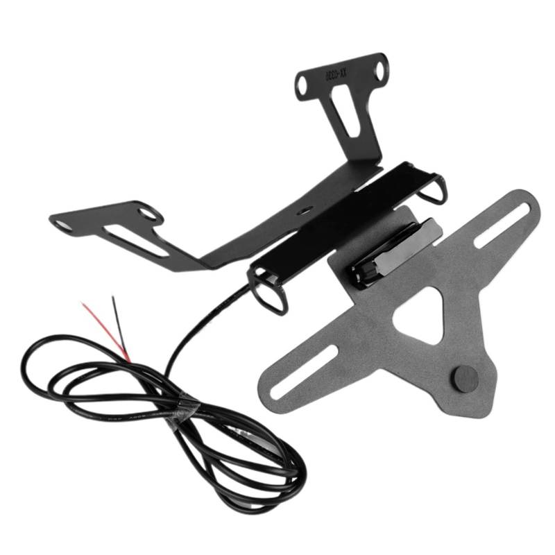 ZXYIWSDF Motorrad Nummernschildhalter Kompatibel Mit CB650R Für CBR650R 2021 2022 2023 Änderungszubehör Motorrad-Kennzeichenhalter Kennzeichenhalter(B) von ZXYIWSDF