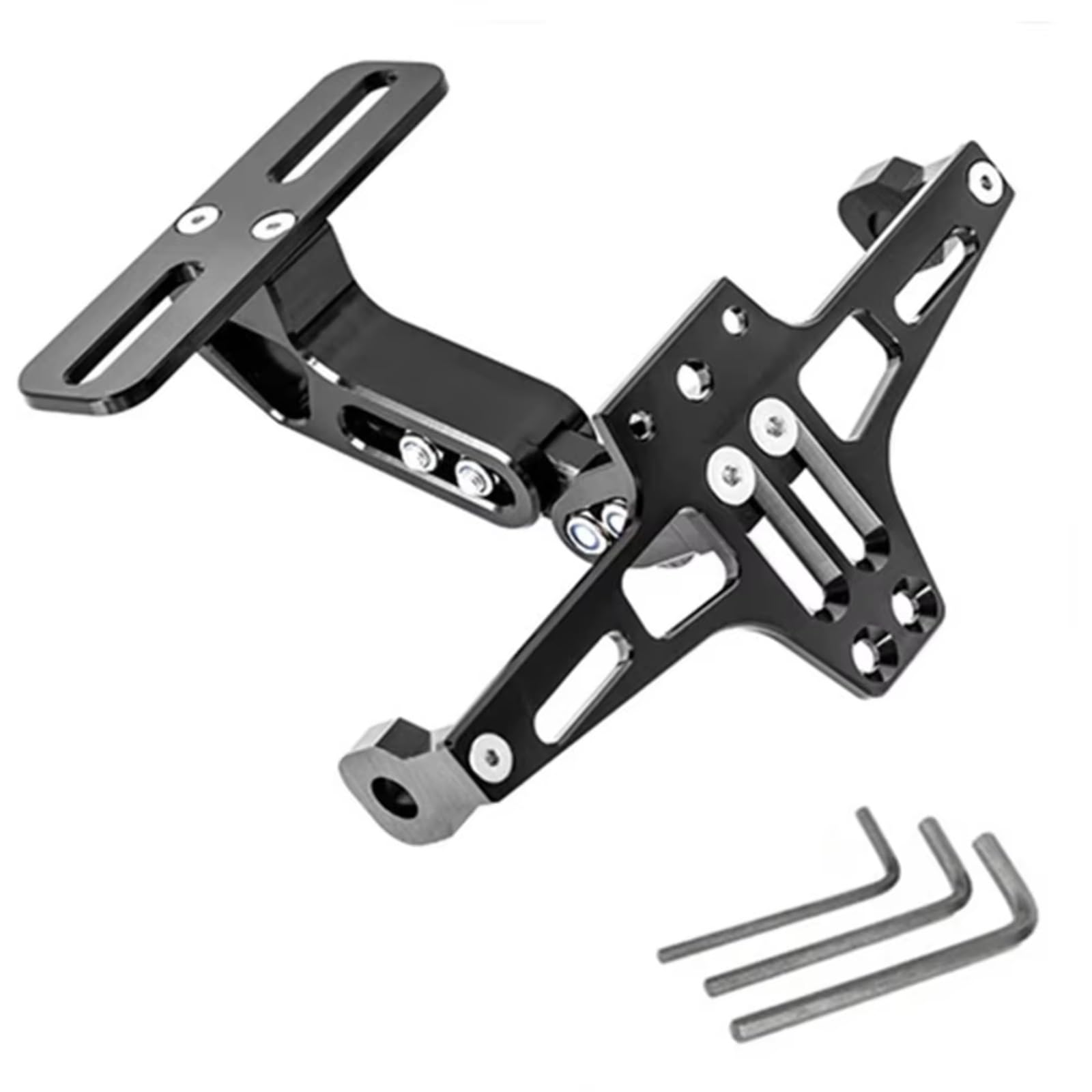 ZXYIWSDF Motorrad Nummernschildhalter Kompatibel Mit Ducati Für 888 849 851 749 898 1198 Motorradzubehör Motorrad Seitenmontage Kennzeichenhalter(Bracket) von ZXYIWSDF