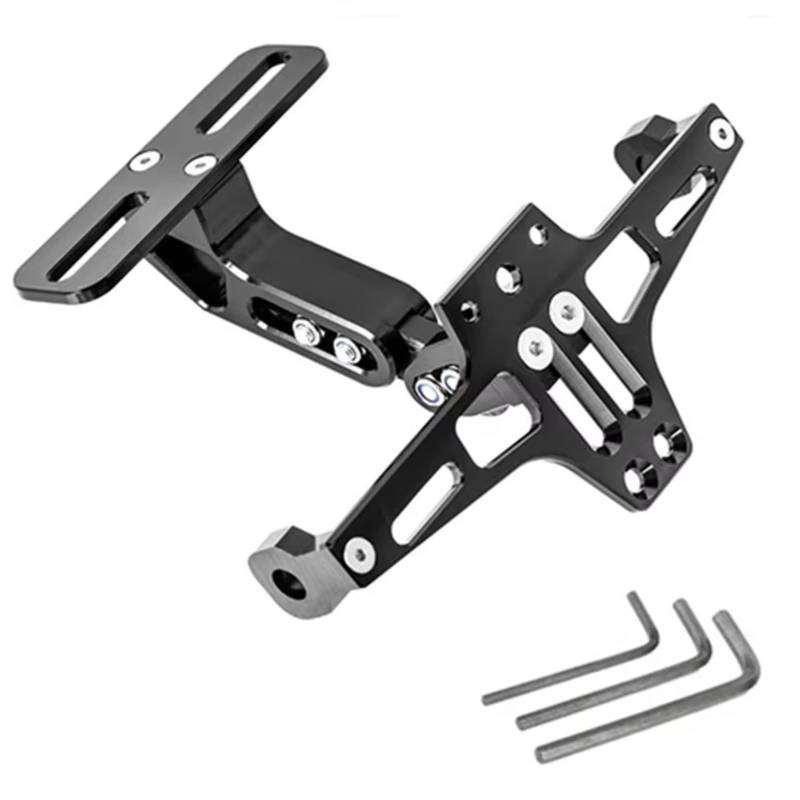 ZXYIWSDF Motorrad Nummernschildhalter Kompatibel Mit Ducati Für 888 849 851 749 898 1198 Motorradzubehör Motorrad Seitenmontage Kennzeichenhalter(Bracket) von ZXYIWSDF
