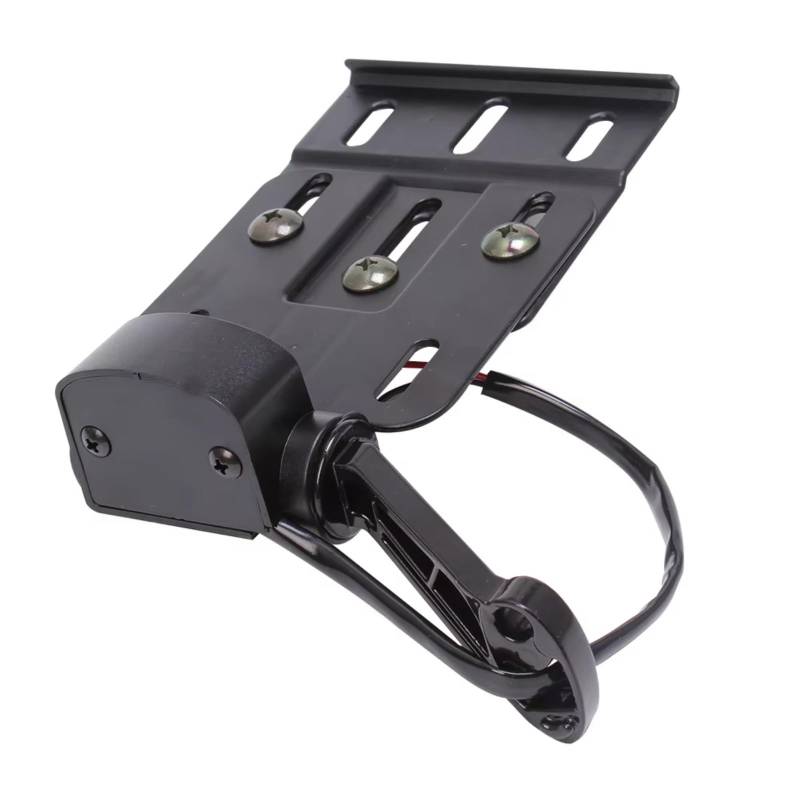 ZXYIWSDF Motorrad Nummernschildhalter Kompatibel Mit Dyna Für Street Für Bob Für FXDB 2013 2014 2015 2016 2017 Kennzeichenhalter Heckträger Halterung Halter Halterung von ZXYIWSDF