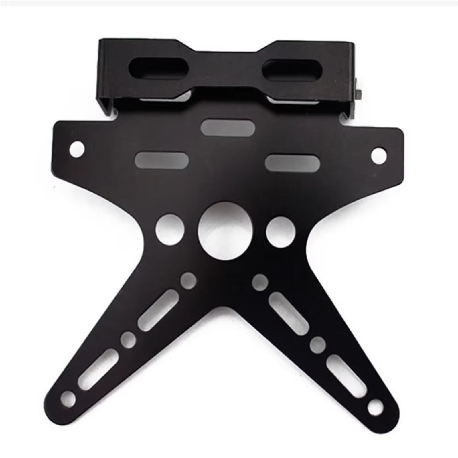 ZXYIWSDF Motorrad Nummernschildhalter Kompatibel Mit F700GS Für F800GS Für Adventure Für C600Sport Für C650Sport Für C650GT Für F650GS Motorradzubehör Kennzeichenhalter(Black) von ZXYIWSDF