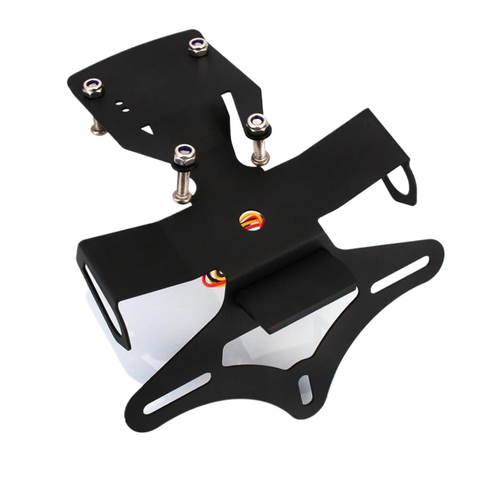 ZXYIWSDF Motorrad Nummernschildhalter Kompatibel Mit Für Z900 2017 2018 2019 2021 2022 2023 Motorradzubehör Tail Tidy Kennzeichenhalter Eliminator(Black) von ZXYIWSDF