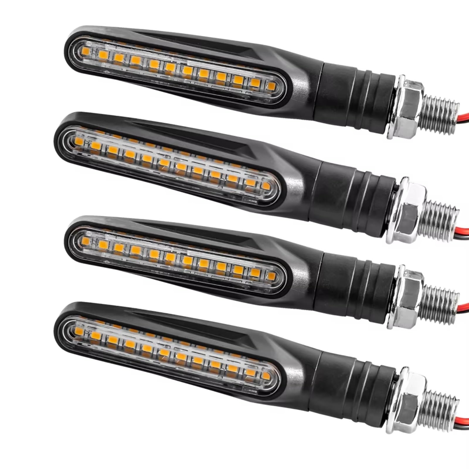 ZXYIWSDF Motorrad Nummernschildhalter Kompatibel Mit Super Für Grom125 Für MSX125 Für CB500X Für CB400 Für CB1000 Motorrad-Kennzeichenhalter(4pcs Lamp) von ZXYIWSDF