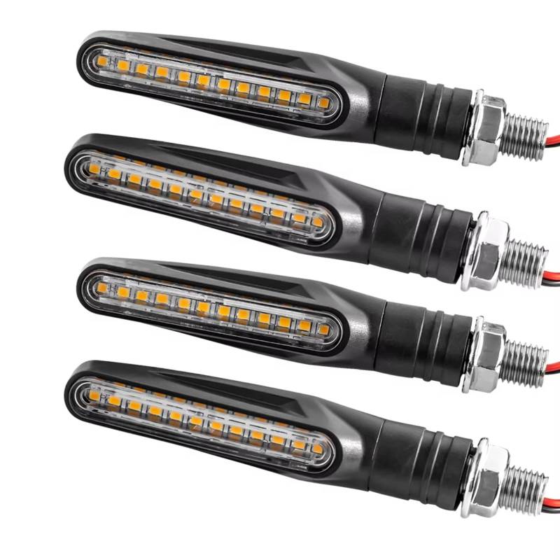 ZXYIWSDF Motorrad Nummernschildhalter Kompatibel Mit Super Für Grom125 Für MSX125 Für CB500X Für CB400 Für CB1000 Motorrad-Kennzeichenhalter(4pcs Lamp) von ZXYIWSDF