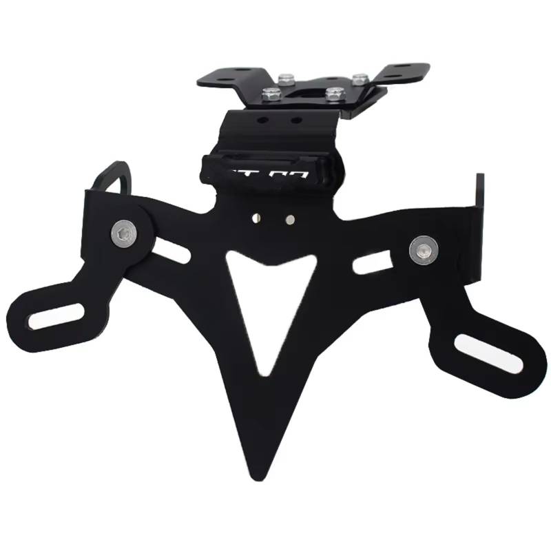 ZXYIWSDF Motorrad Nummernschildhalter Kompatibel Mit Yamaha Für FZ-07 2018 2019 2020 2021 2022 2023 Motorrad Kennzeichenhalter Vorne Und Hinten Motorrad Kennzeichenhalter(B) von ZXYIWSDF