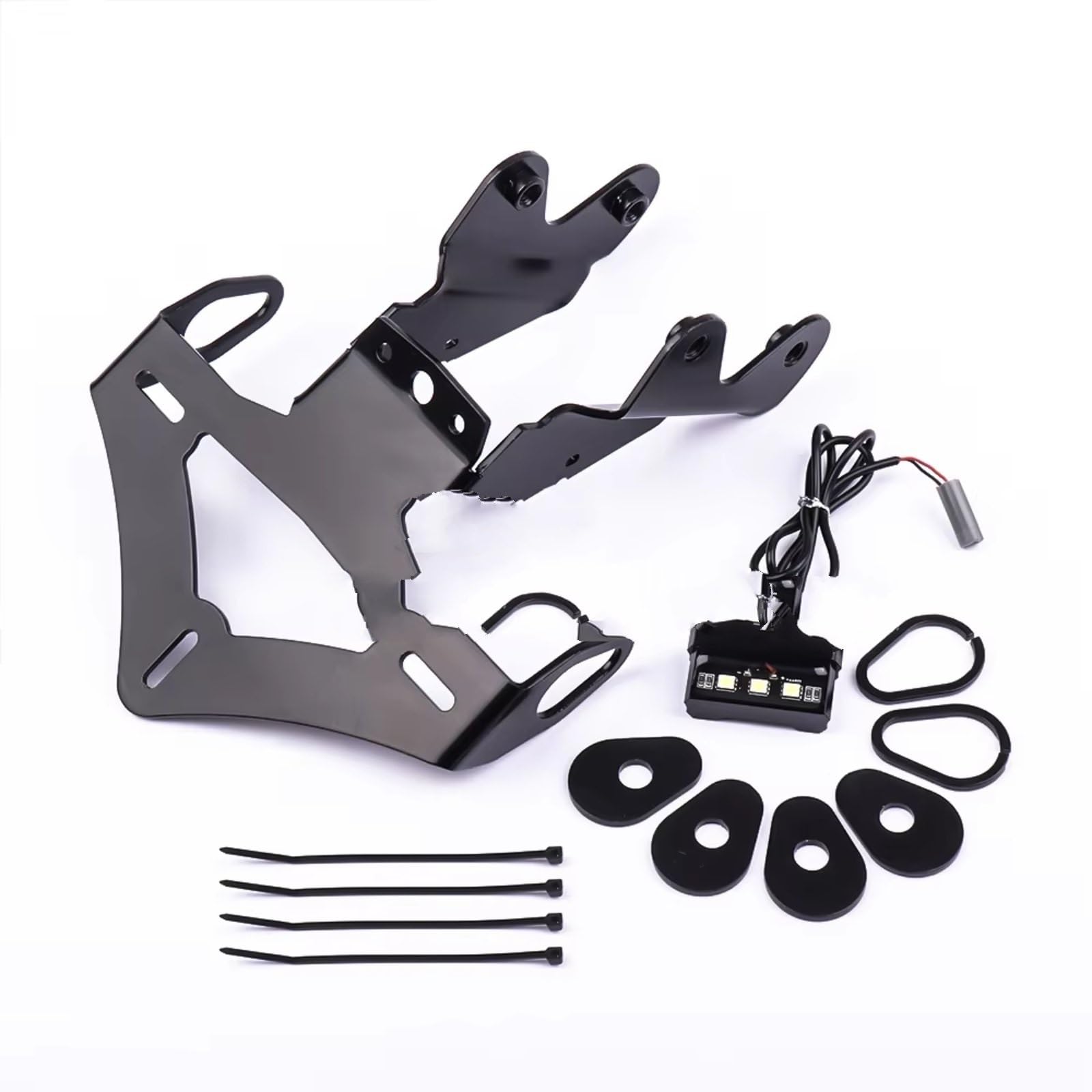 ZXYIWSDF Motorrad Nummernschildhalter Kompatibel Mit Yamaha Für MT-09/SP 2024 2025 Tail Tidy Kennzeichenhalter Zubehör Motorrad Verstellbarer Blinker Kennzeichenrahmen ZXYIWSDF Motorrad Nummernschildhalter Kompatibel Mit Yamaha Für MT-09/SP 2024 2025 Tail Tidy Kennzeichenhalter Zubehör Motorrad Verstellbarer Blinker Kennzeichenrahmen von ZXYIWSDF
