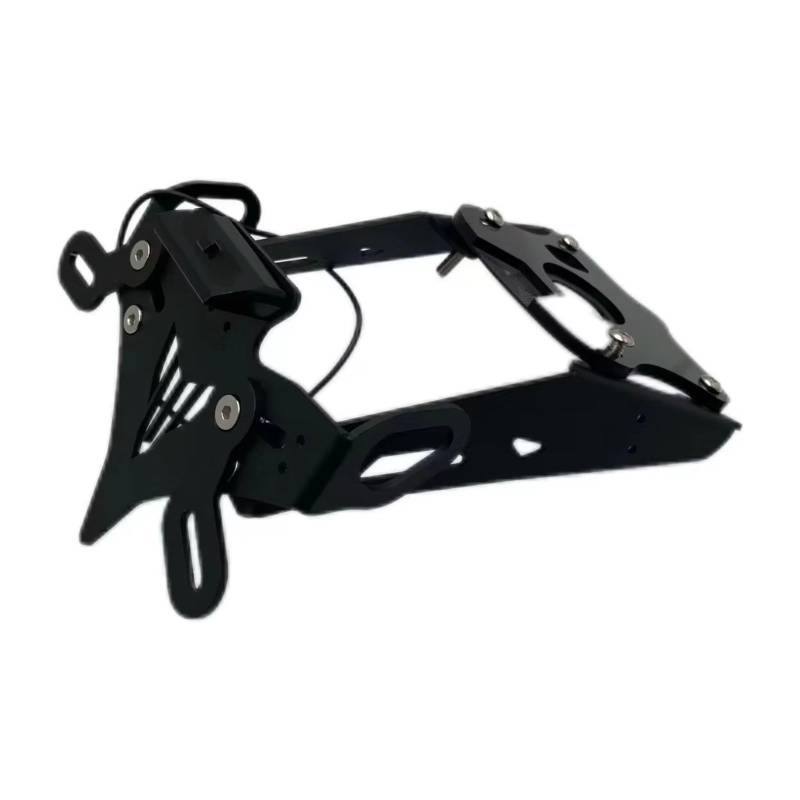 ZXYIWSDF Motorrad Nummernschildhalter Kompatibel Mit Yamaha Für MT-09 2013 2014 2015 2016 2017 2018 2019 2020 2021 2022 2023 Motorrad-Kennzeichenhalter Kennzeichenhalter von ZXYIWSDF