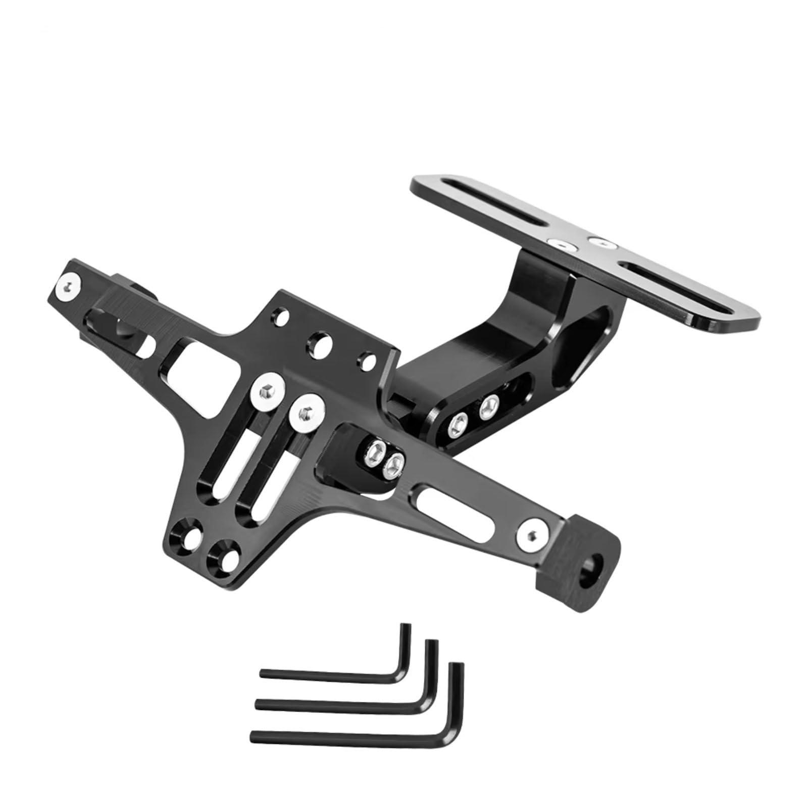 ZXYIWSDF Motorrad Nummernschildhalter Kompatibel Mit Yamaha Für MT01 Für MT07 Für MT10 Für YZF-R3 Für YZF-R6 Für YZF-R7 Für YZFR15 Für R125 Für 600R Motorrad-Kennzeichenhalter(color1) von ZXYIWSDF