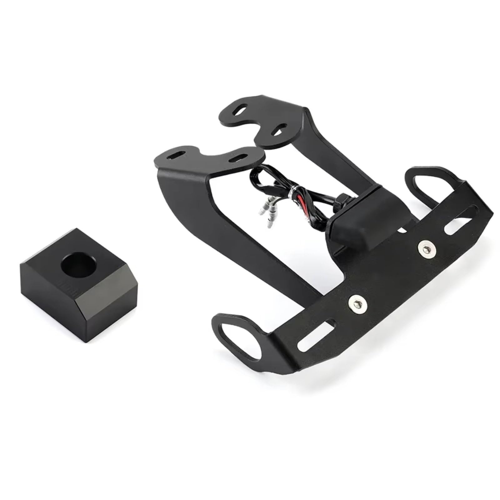 ZXYIWSDF Motorrad Nummernschildhalter Kompatibel Mit Yamaha Für MT09 Für SP 2017 2018 2019 2020 Kennzeichenhalter Heckträger Halterung Halter Halterung(One Set) von ZXYIWSDF