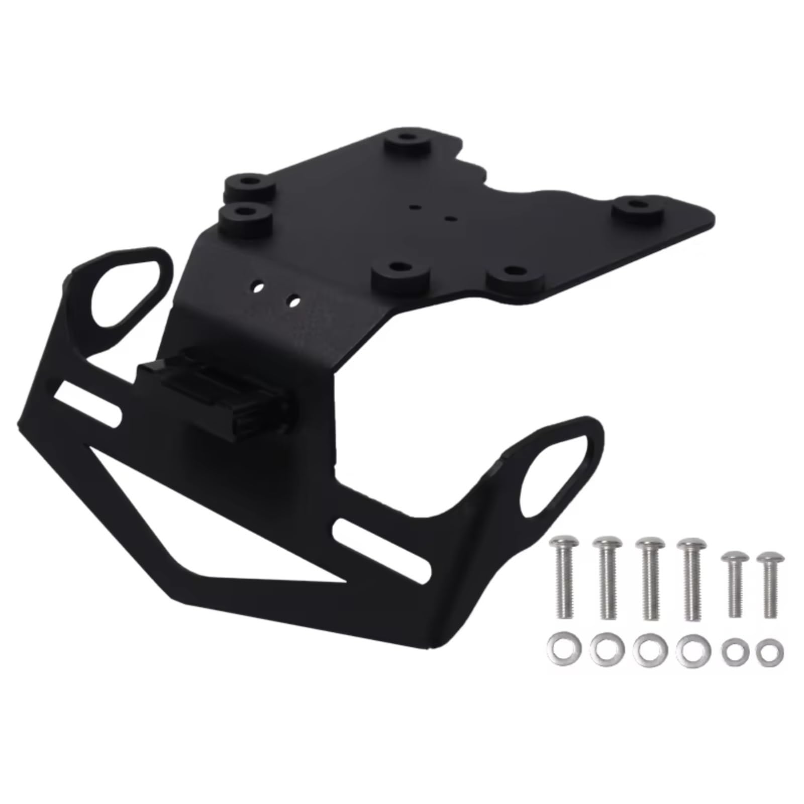 ZXYIWSDF Motorrad Nummernschildhalter Kompatibel Mit Yamaha Für Tenere700 2019 2020 2021 2022 2023 Motorrad-Kennzeichenhalter Hinten, Halterung, Tail Tidy Eliminator(Mark) von ZXYIWSDF