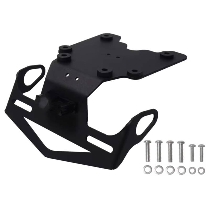 ZXYIWSDF Motorrad Nummernschildhalter Kompatibel Mit Yamaha Für Tenere700 2019 2020 2021 2022 2023 Motorrad-Kennzeichenhalter Hinten, Halterung, Tail Tidy Eliminator(No Mark) von ZXYIWSDF