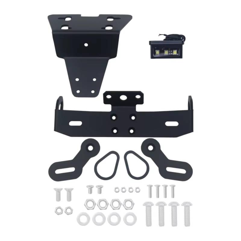 ZXYIWSDF Motorrad Nummernschildhalter Kompatibel Mit Yamaha Für XJ6N 2009 2010 2011 2012 2013 2014 2015 2016 Motorrad-Kennzeichenhalter Kennzeichenhalter(color1) von ZXYIWSDF