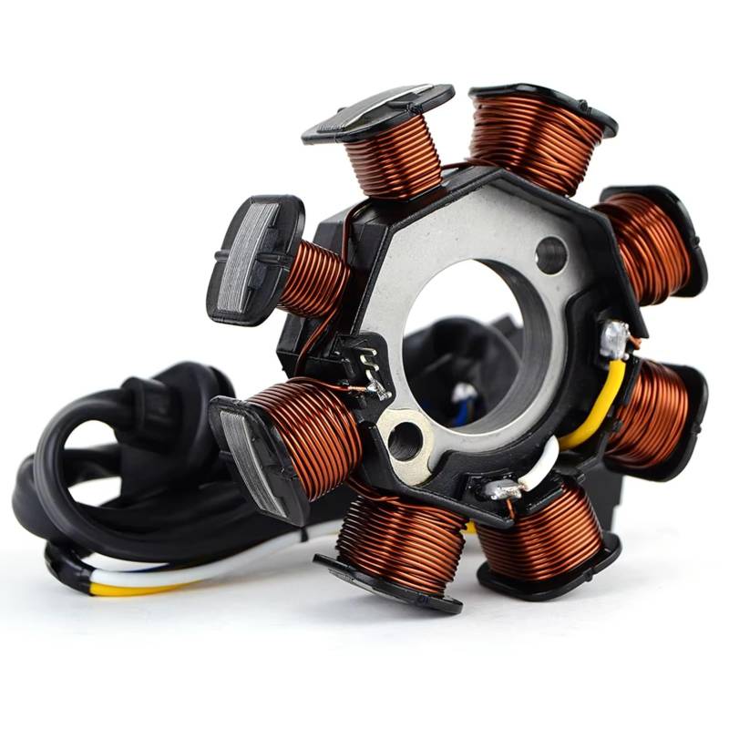 ZXYIWSDF Motorrad Stator Coil Kompatibel Mit Kymco Für Agility 50 2009 2010 2011 2012 Motorrad-Zündspulen-Stator-Ersatzteile Motorrad-Generator-Statorspule von ZXYIWSDF
