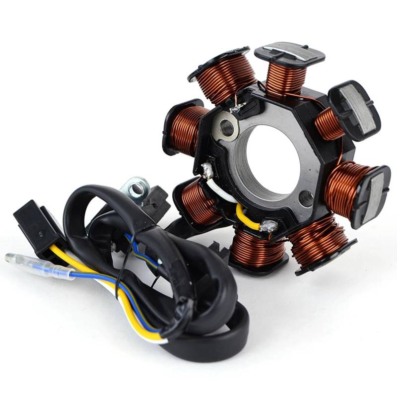 ZXYIWSDF Motorrad Stator Coil Kompatibel Mit Kymco Für Vitality 50 2004 2005 2006 2007 Motorrad-Magneto-Statorspule, Ersatz Der Motorrad-Generato-Statorspule 31120-LEJ2-E10 von ZXYIWSDF