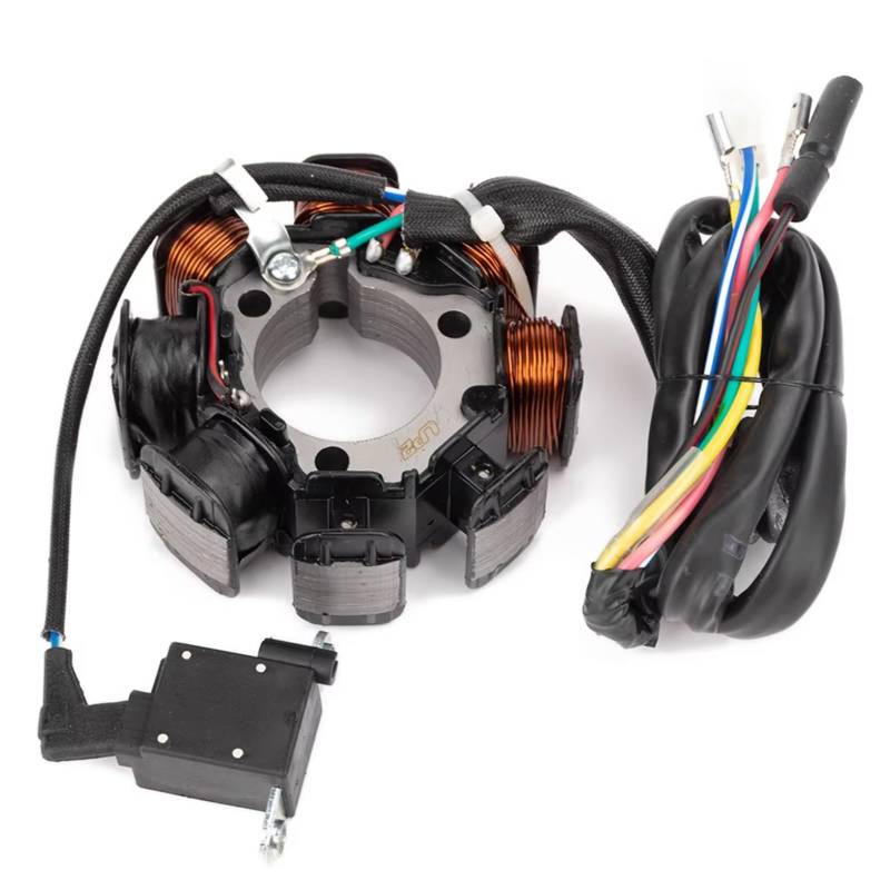 ZXYIWSDF Motorrad Stator Coil Kompatibel Mit XR250R 1996 1997 1998 1999 2000 2001 2002 2003 2004 Motorradgenerator-Statorspule Motorrad-Statorplattenspule 31120-KCE-671 von ZXYIWSDF
