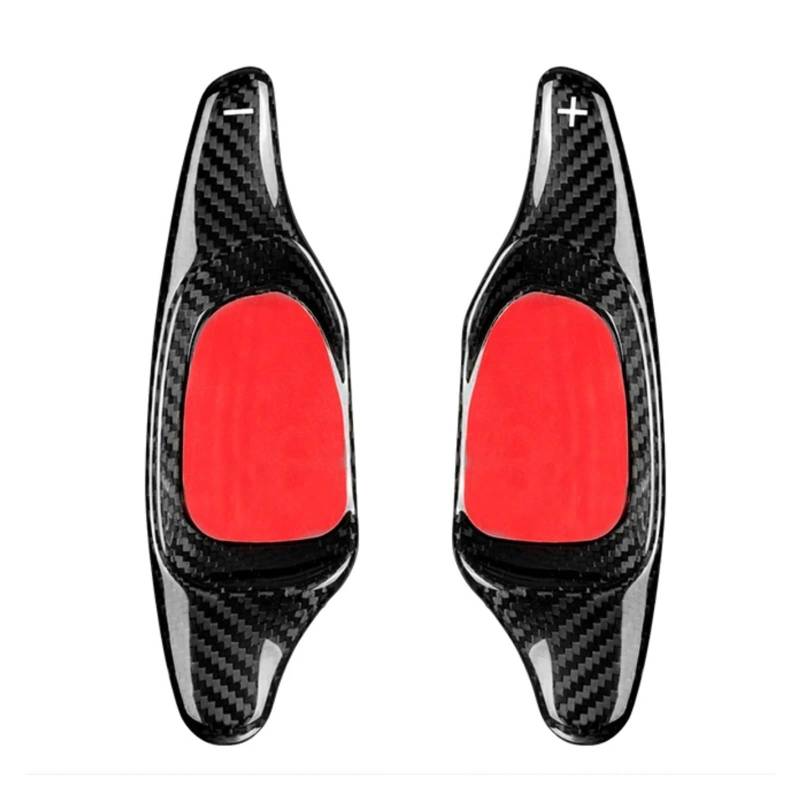 ZXYIWSDF Shift Paddle Kompatibel Mit A1 Für A3 A4 A5 A7 A8 S3 S4 S5 S6 S7 S8 SQ5 Lenkrad Paddle Shifter Verlängerung Autozubehör Paddle Shift D6004(Type D Black) von ZXYIWSDF