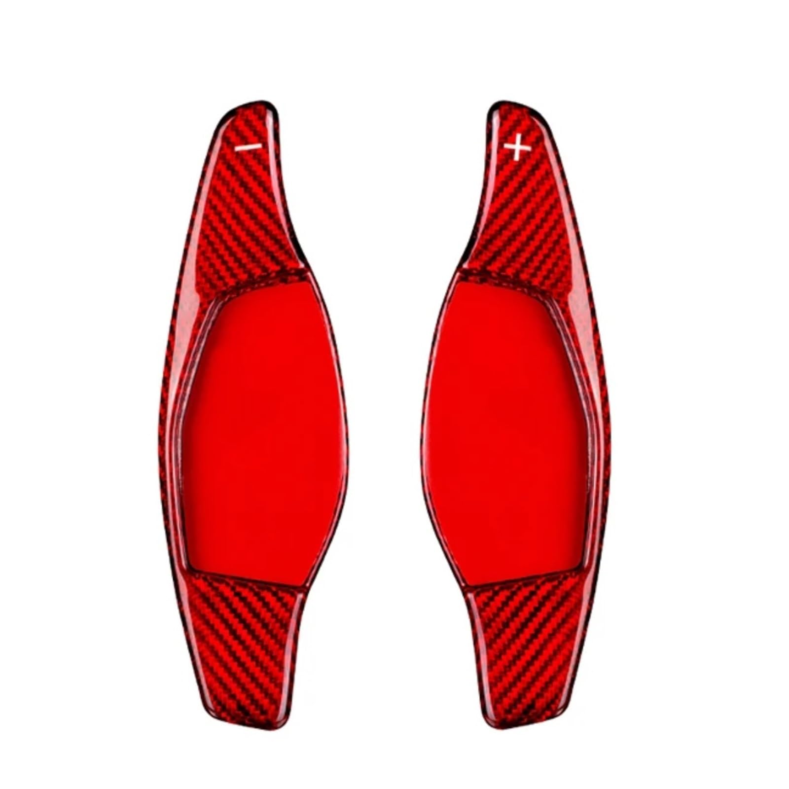 ZXYIWSDF Shift Paddle Kompatibel Mit A1 Für A3 A4 A5 A7 A8 S3 S4 S5 S6 S7 S8 SQ5 Lenkrad Paddle Shifter Verlängerung Autozubehör Paddle Shift D6004(Type E Red) von ZXYIWSDF