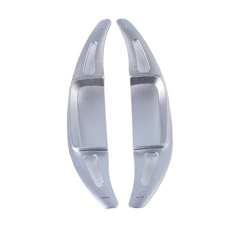 ZXYIWSDF Shift Paddle Kompatibel Mit Benz Für A B C E Klasse W206 W223 C180 C220d Glc 2022 2023 2024. Auto-Lenkrad-Schaltwippenverlängerung(Silver) von ZXYIWSDF