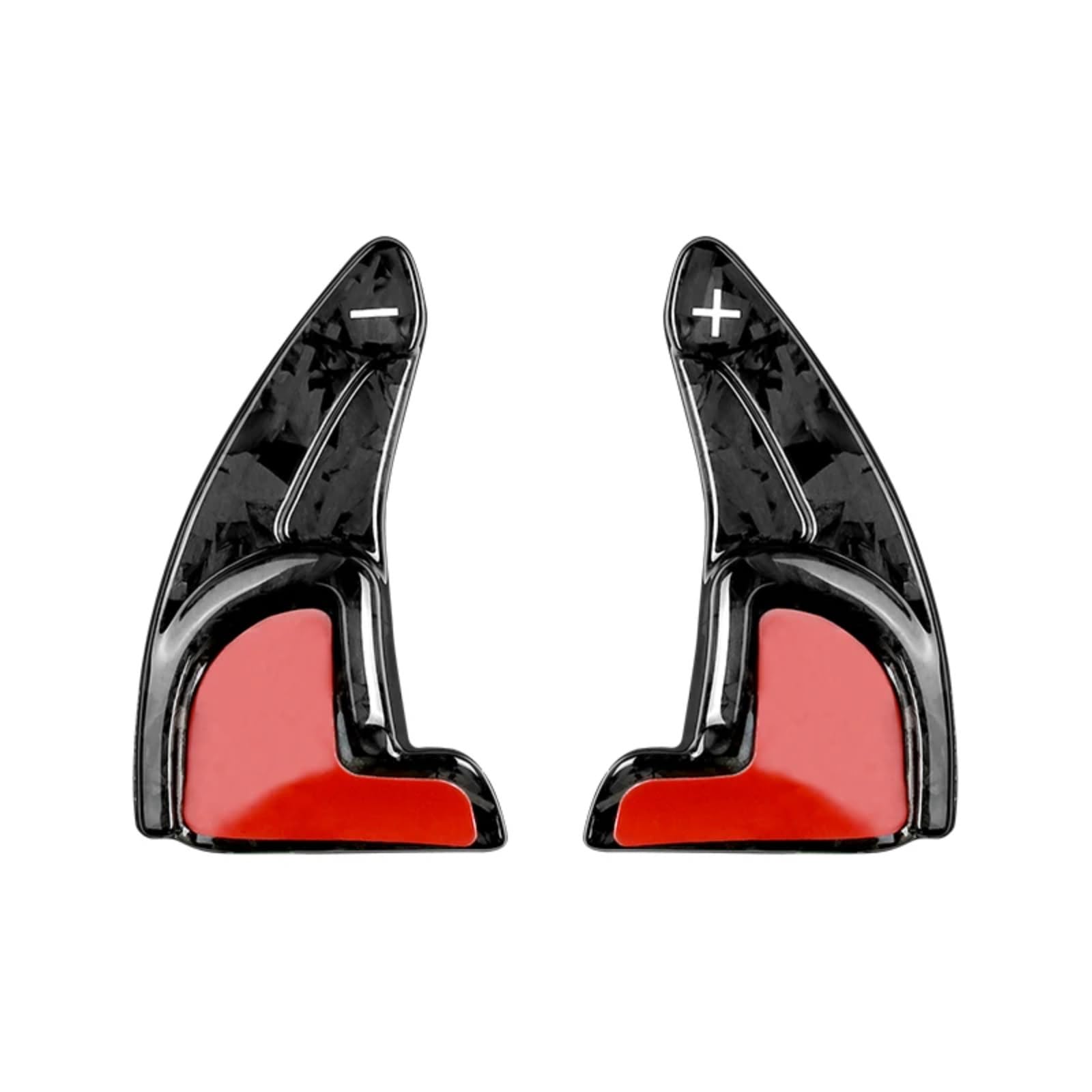 ZXYIWSDF Shift Paddle Kompatibel Mit Jeep Für Cherokee D0303 Carbon Fiber Paddle Shift Auto Lenkrad Paddle Shift Shift Paddle Extension Zubehör(Forged Carbon) von ZXYIWSDF