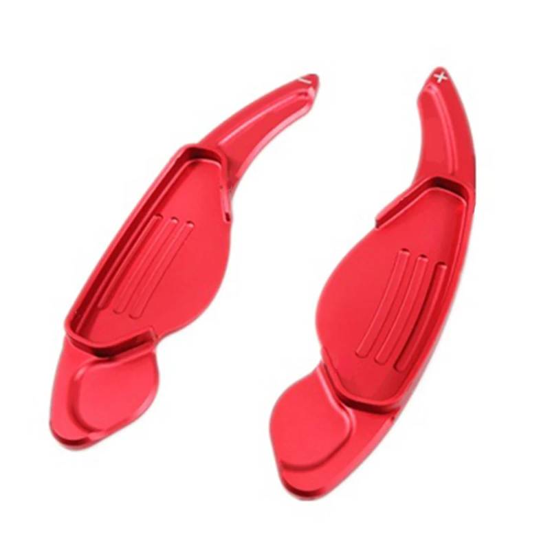 ZXYIWSDF Shift Paddle Kompatibel Mit Land Für Range Für Rover Auto Schaltknauf Verlängerung Quick Shiftr Lenkrad Schaltpaddel Zubehör(Red) von ZXYIWSDF