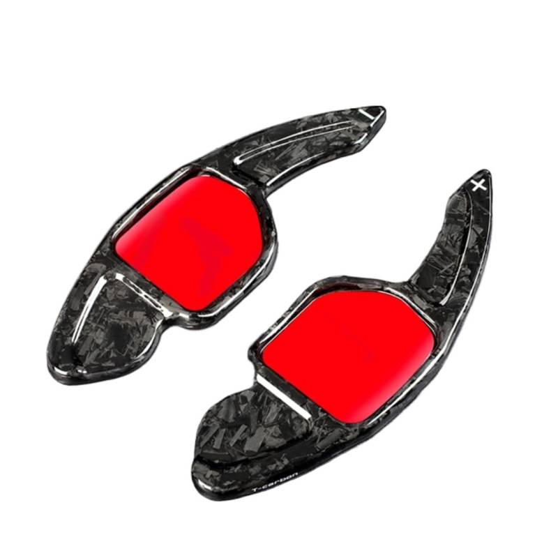 ZXYIWSDF Shift Paddle Kompatibel Mit Seat Für Ibiza Für Fr 2018 2019 2020 2021 2022 Carbon Fiber Lenkrad Paddle Shift Shifter Verlängerung BP000G(Forged Carbon) von ZXYIWSDF