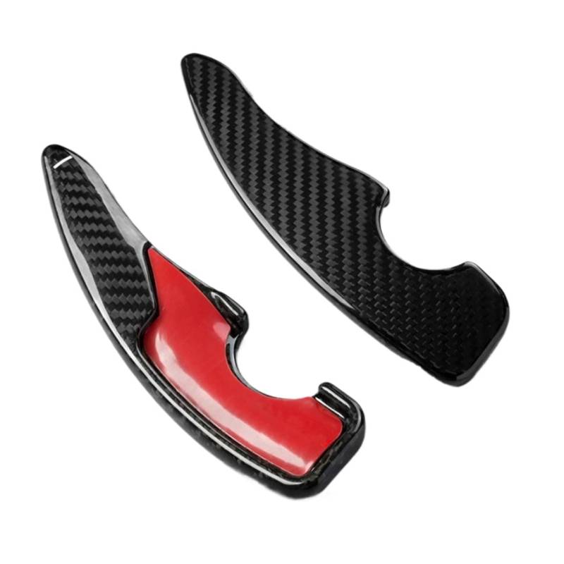 ZXYIWSDF Shift Paddle Kompatibel Mit Subaru Für BRZ 2017 2018 2019 2020 2021 2022 Auto Carbon Fiber Lenkrad Paddle Shift Zubehör DBPR(Black) von ZXYIWSDF